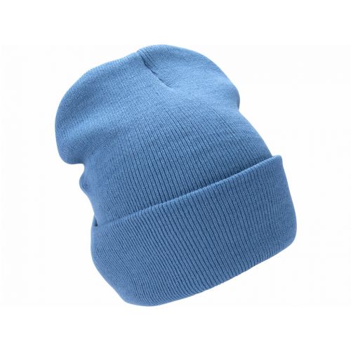 Čiapka pletená modrá