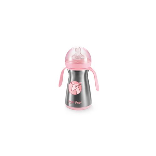 Termo fľaša PAPU PAPI 200 ml, ružová