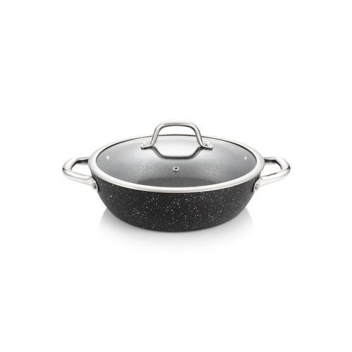 Panvica hlb. PRESIDENT Stone s pokr. o26cm