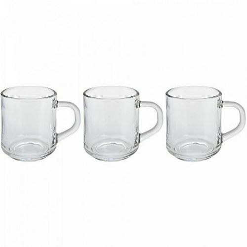 Hrnček sklo 240ml, balenie 3ks