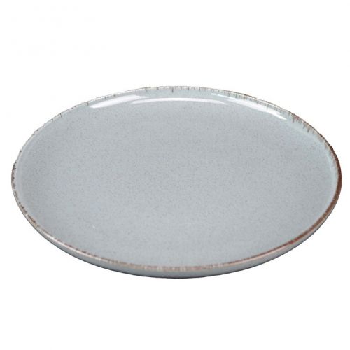 Tanier plytký, porcelán pr.27cm, modrý