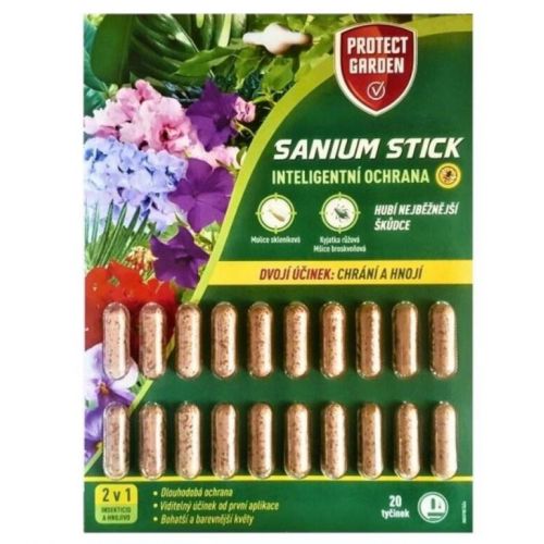 Prípravok Sanium stick 20ks ku koreňom rastlín SBM