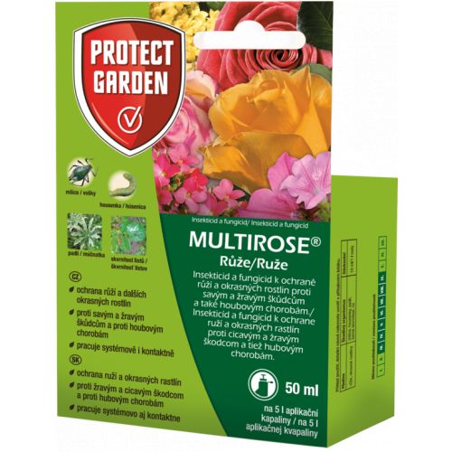 Prípravok Multirose 50ml/10K na ruže a okrasné rastliny SBM