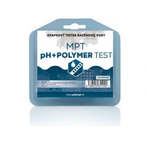 Chémia bazénová bezchlórová MPT POLYMER + pH TEST