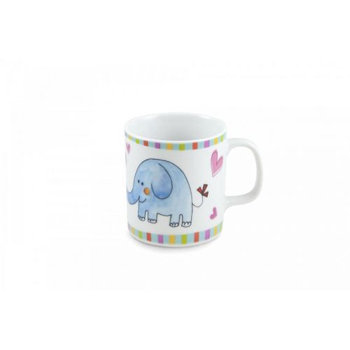 Hrnček detský, porcelánový, 225ml, SLON