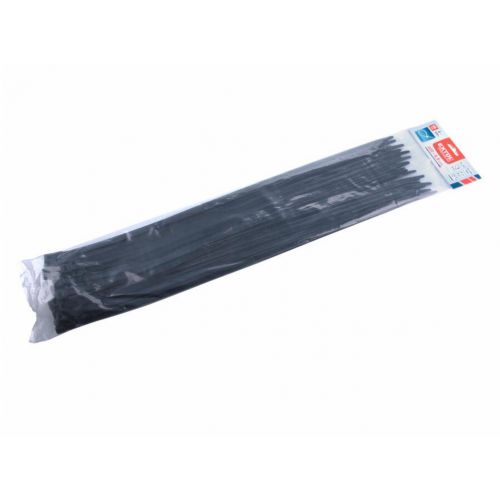 Pásky sťahovacie čierne, 8,8x600mm, 50ks, 80kg