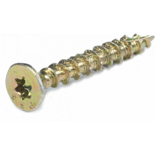 Vrut do dreva 4x50 ZH TORX zinok žltý 20ks