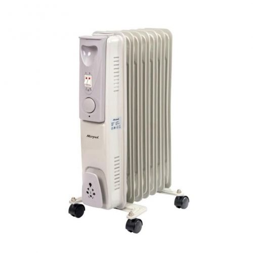 Radiátor elektrický olejový 1500W HH-1001, 7-rebrový