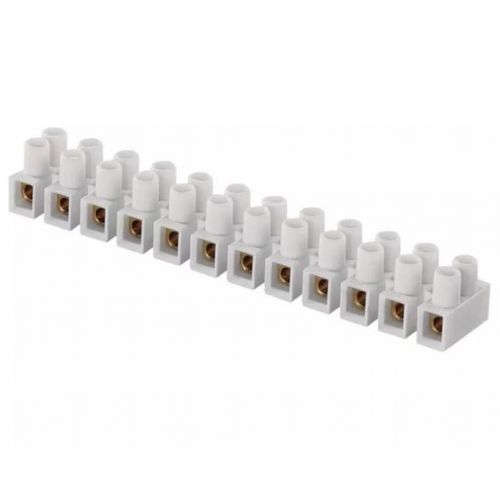 Svorkovnica 12x4mm biela