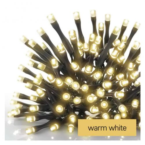 Vianočné osvetlenie, záclona connect, cencúle, 100LED 1x2m IP44, teplá biela
