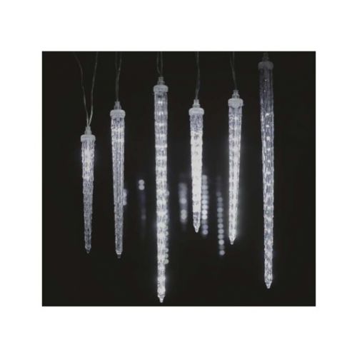 Girlanda vianočná padajúce cencúle 6ks, 2m, 160LED, IP44