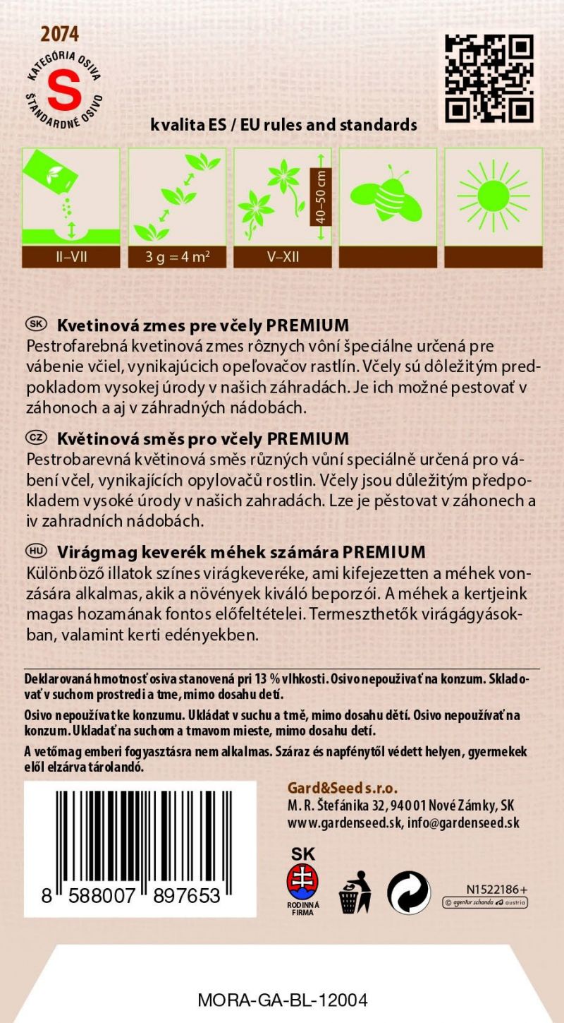Kinekus Kvetinová zmes pre včely