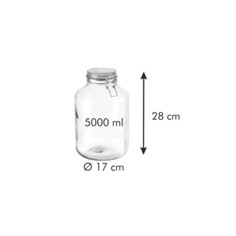 Kinekus Zavárací pohár s klipsou DELLA CASA 5000 ml