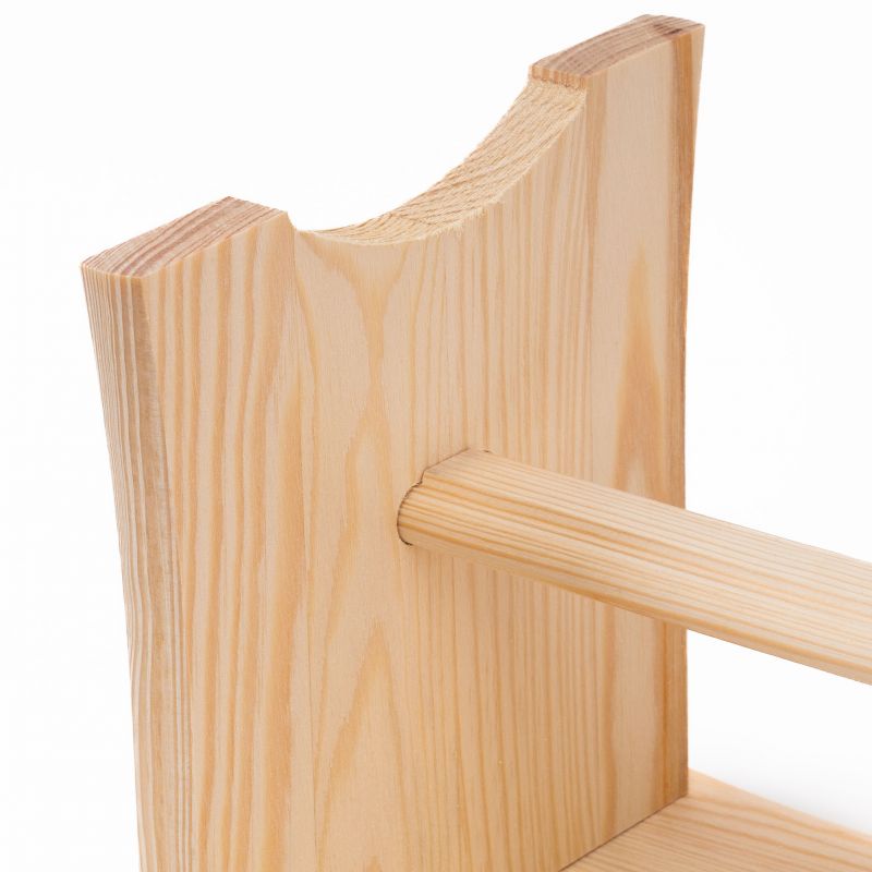 Kinekus Stolček drevený obdĺžnik 39x19x20cm nízky