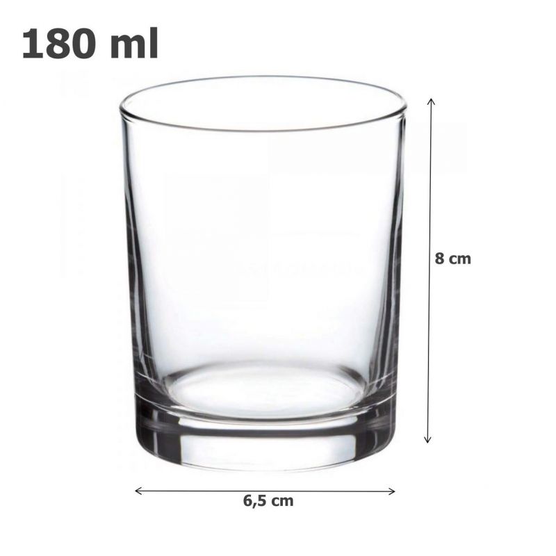 Kinekus Pohár na vodu 180ml CHILE sklo