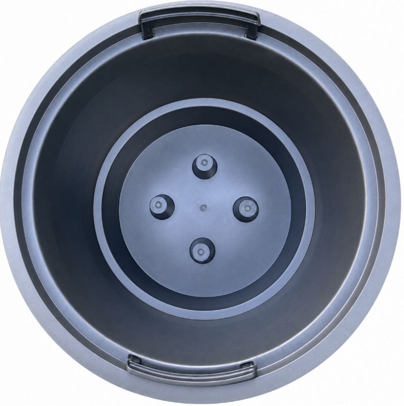 Kvetináč plastový, priemer 468mm HEOS, biely, výška 295mm