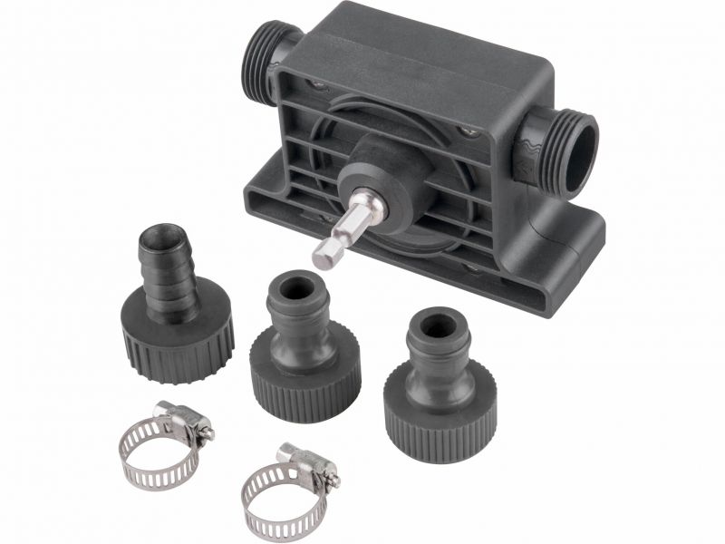 EXTOL CRAFT Čerpadlo na vŕtačku pre 1/2" hadicu, max. prietok 18l/min., hriadeľ 8mm