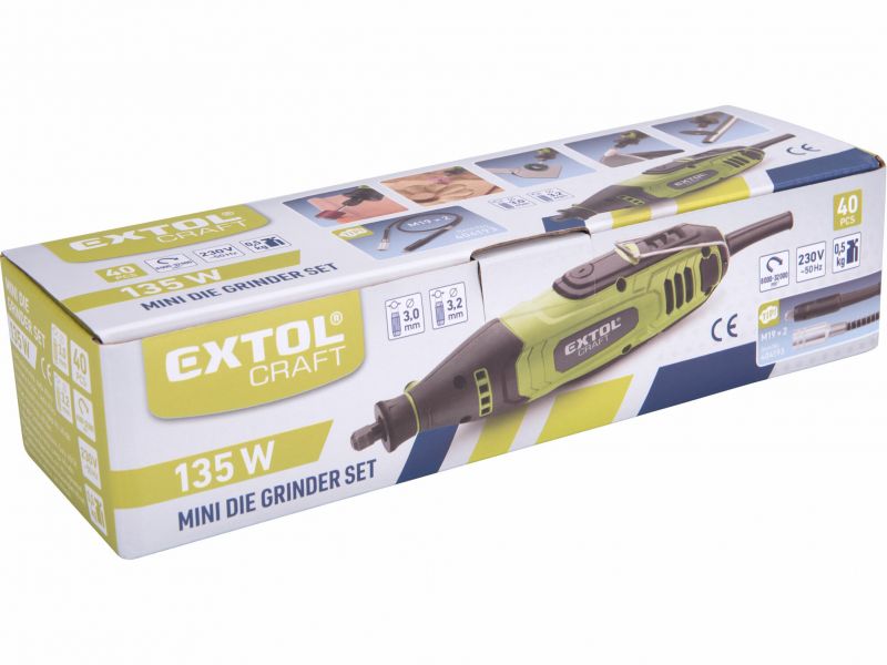 EXTOL CRAFT Brúska priama, 135W,