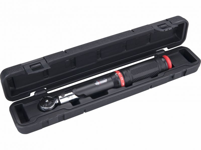 Kľúč momentový so stupnicou, 1/4", 5-25Nm, 300mm, 72 zubov