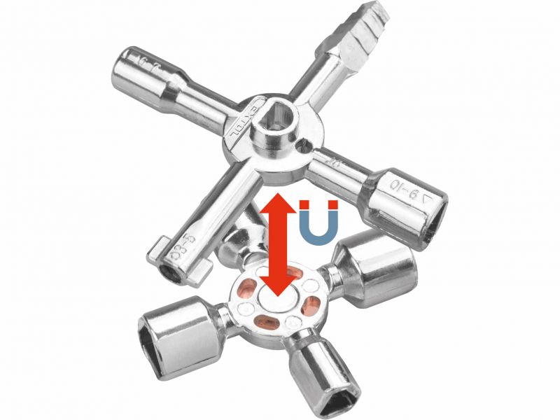 EXTOL CRAFT Kľúč udržbársky, 15v1