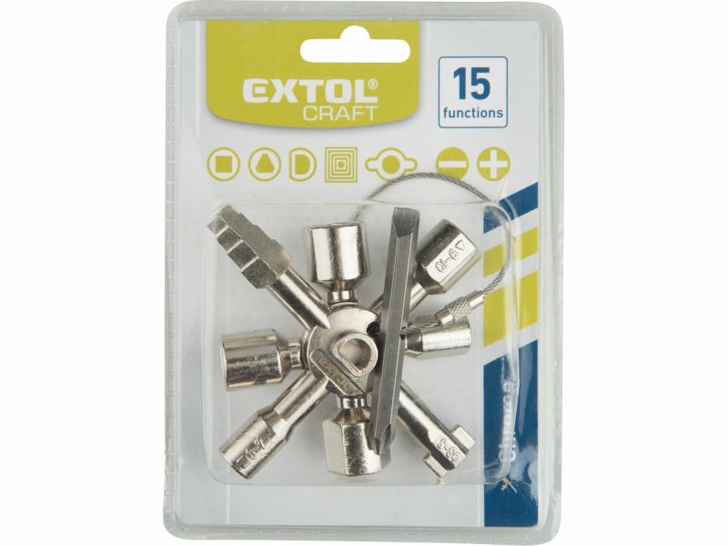 EXTOL CRAFT Kľúč udržbársky, 15v1