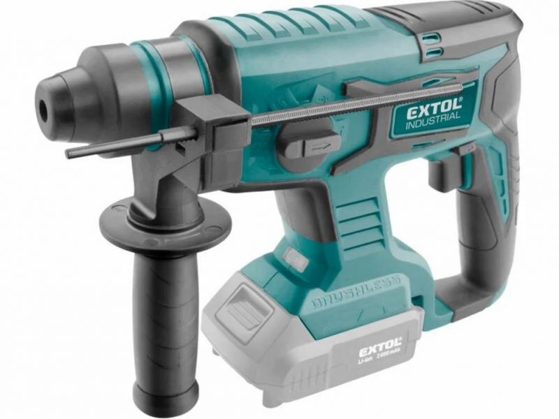 EXTOL INDUSTRIAL Kladivo vŕtacie akumulátorové Share20V, bez aku a nabíjačky, SDS-plus, 1,7J,