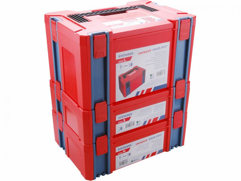 EXTOL PREMIUM Systainer, velkosť S, rozmer 443x310x128mm, ABS