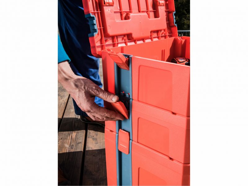 EXTOL PREMIUM Systainer, velkosť S, rozmer 443x310x128mm, ABS
