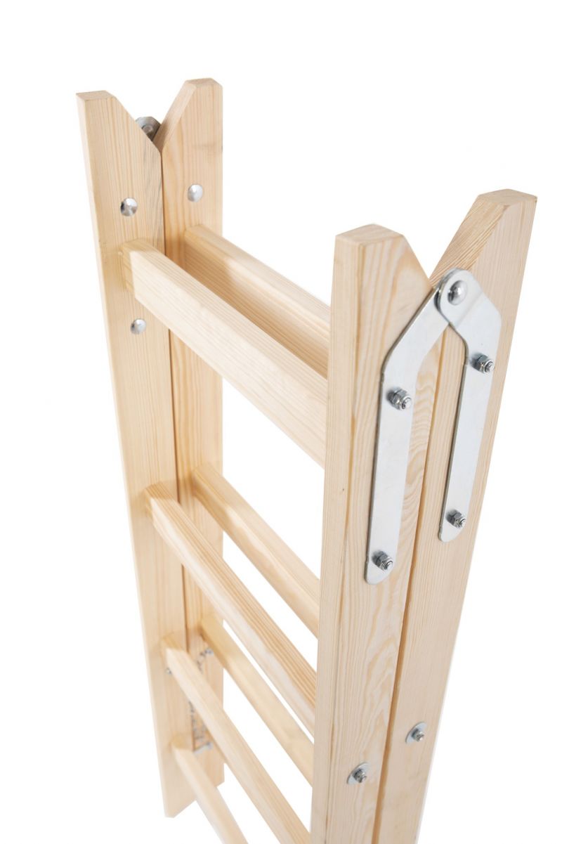 Kinekus Rebrík drevený, dvojitý, 5-priečkový