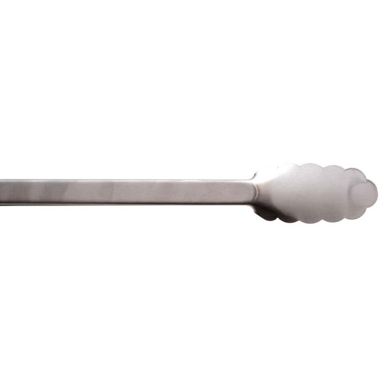 Kinekus Nerezové kuchynské a grilovacie kliešte na obracanie, 38 cm – protišmyková rukoväť, možnosť zavesenia, ľahká údržba