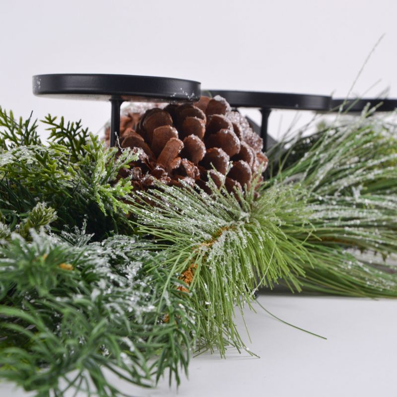 Kinekus Svietnik adventný 87x30x13cm prírodný