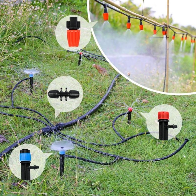 GARDENKUS Závlaha - zavlažovací systém na 1/2", sada 125ks, GARDENKUS