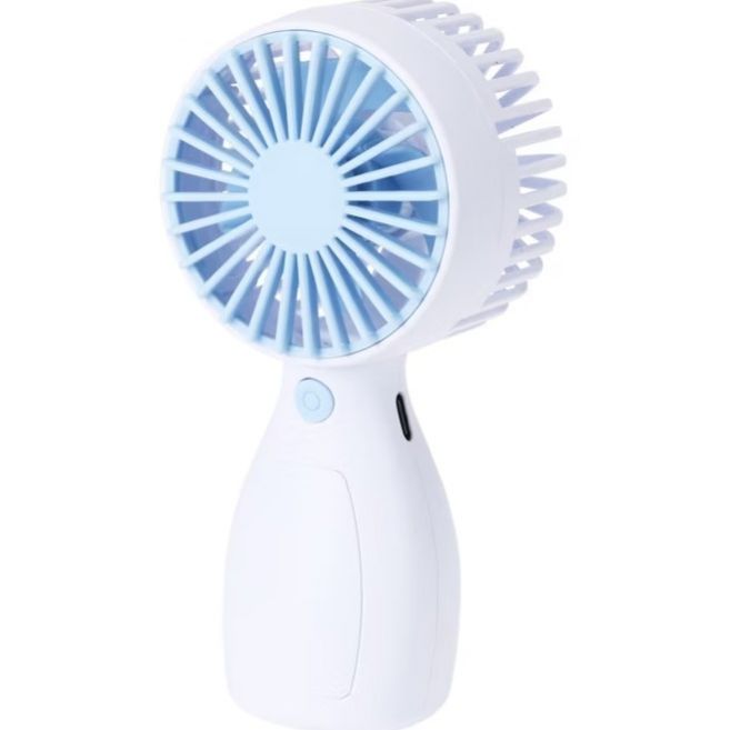 Kinekus Ventilátor mini, ručný nabíjateľný, 13cm, mix