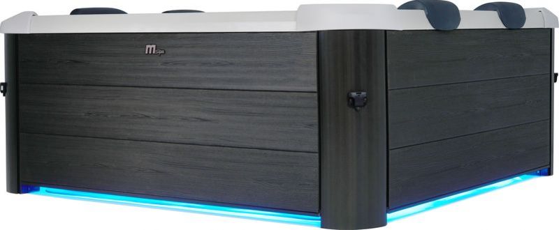 Kinekus Vírivka MSpa® Oslo, LED, 6 osôb, 850 lit., 160x65cm, hydro trysky