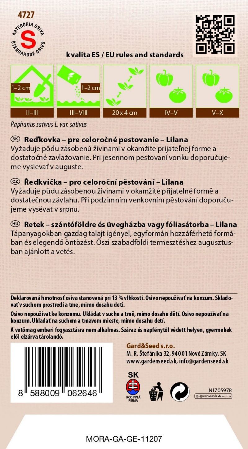 Kinekus Reďkovka LILANA #4SK