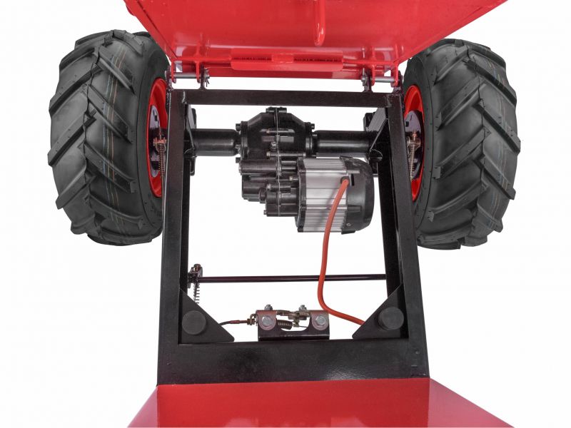 EXTOL PREMIUM Dumper – transportér s elektrickým pohonom, 400kg, 200L, 48V/15Ah, EXTOL PREMIUM