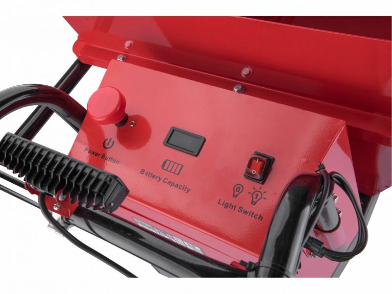 EXTOL PREMIUM Dumper – transportér s elektrickým pohonom, 400kg, 200L, 48V/15Ah, EXTOL PREMIUM