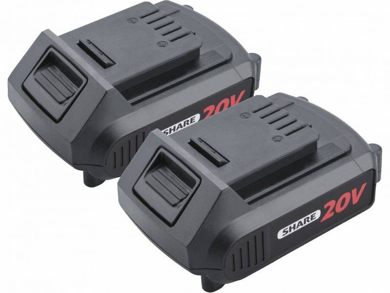 EXTOL PREMIUM Vŕtačka s príklepom SHARE 20V, 2x2Ah, 50Nm
