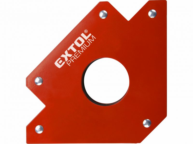 EXTOL PREMIUM Uholník magnetický na zváranie 40-90-125st, sila magnetu 34kg