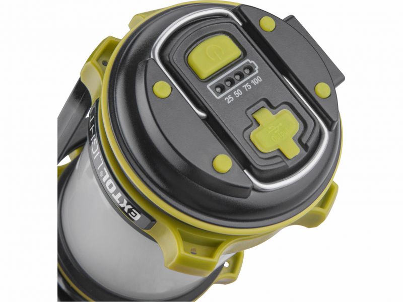 Kinekus Svietidlo nabíj. s powerbankou, 350lm, Cree XPG2 LED, USB nabij.