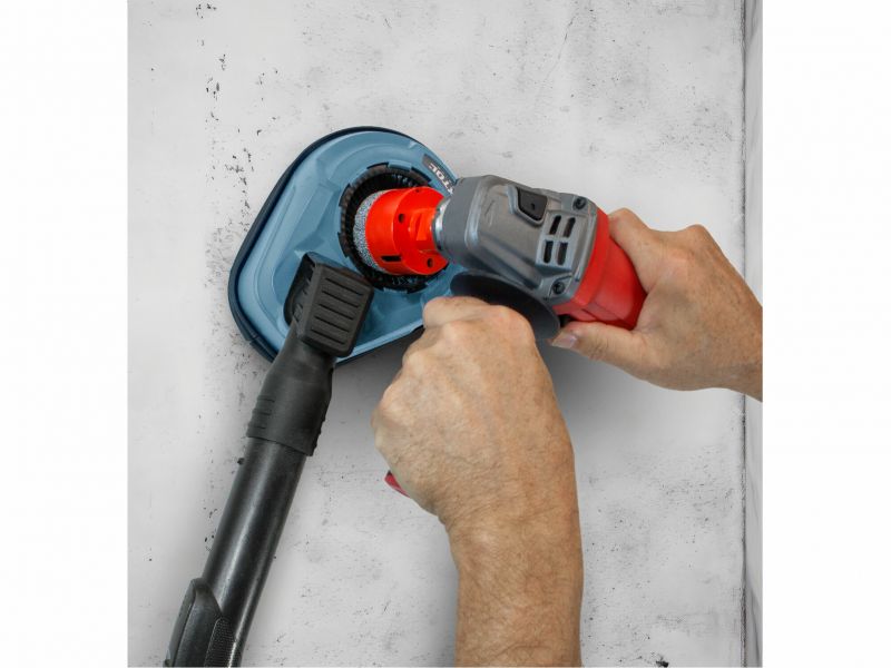 EXTOL PREMIUM Lapač prachu s prisávaním pre vŕtačku, vrták max. 68mm