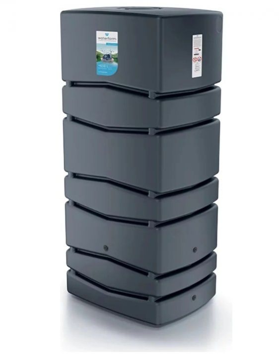 Sud na dažďovú vodu AQUA TOWER 650L, antracit