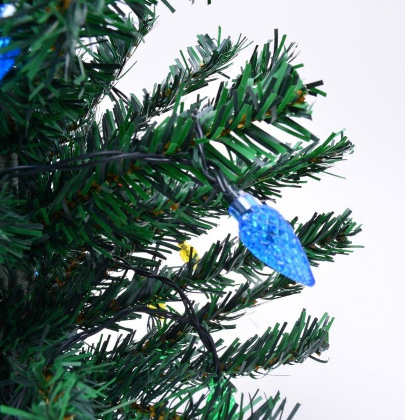 Kinekus Stromček vianočný 50cm umelý s LED osvetlením