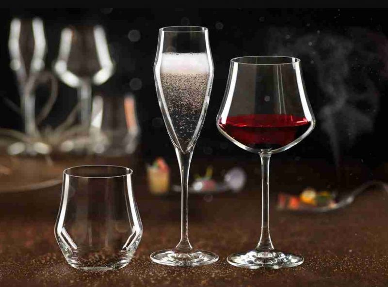 Kinekus Pohár sada whisky, víno, šampanské 18ks EGO