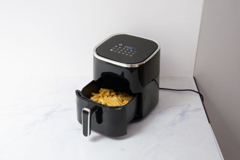 Kinekus Fritéza teplovzdušná MagicHome, Crocante, 5.0L, 1450W, 12 programov, časovač