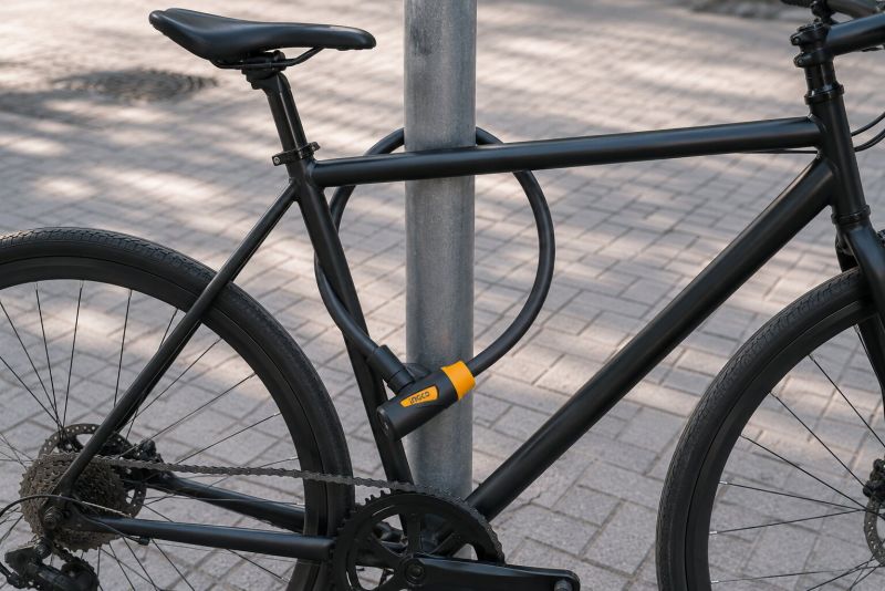 INGCO Zámok na bicykel 20x1200mm na kľúč INGCO