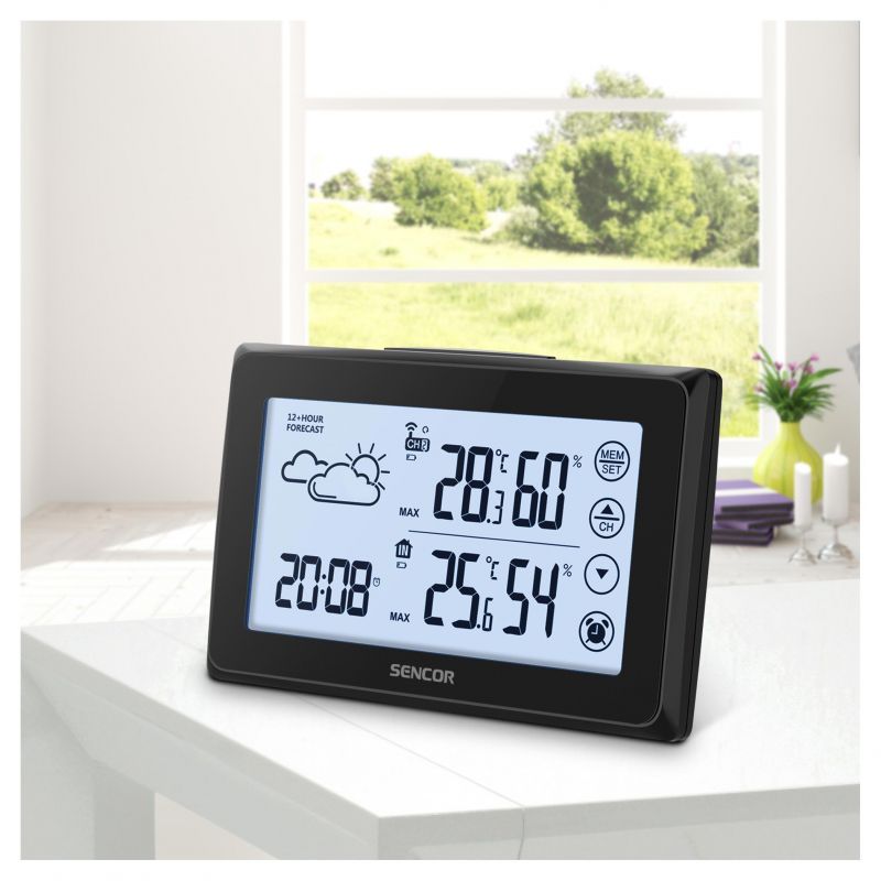 Meteostanica Sencor SWS 2850, s vonkajším senzorom