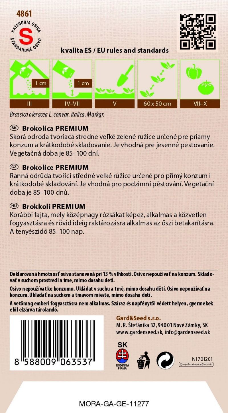 Kinekus Brokolica skorá PREMIUM LINE