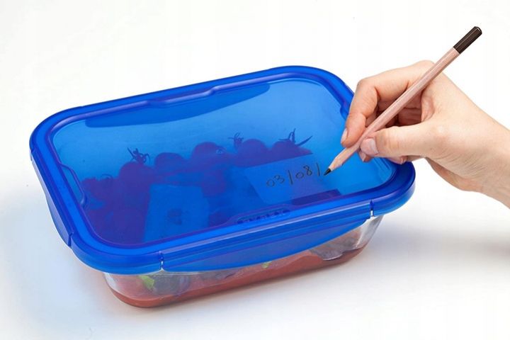 PYREX Dóza na potraviny s tesniacim vekom obdĺžniková, 20x15x5cm, 0,8L, sklo číre PYREX