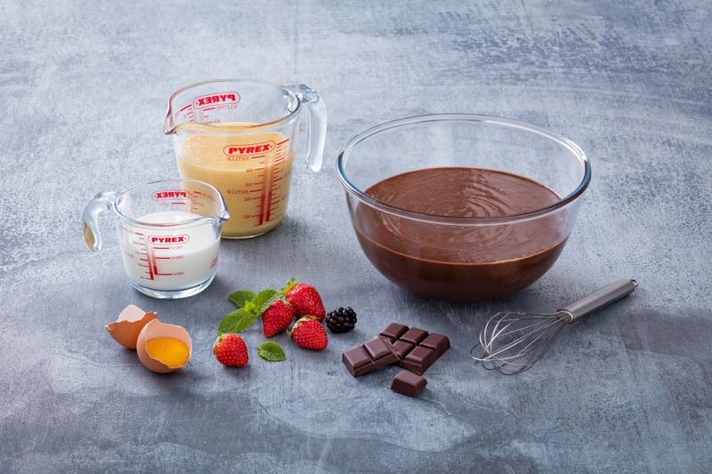 PYREX Miska sklenená 2,3L priemer, 21x11cm, číre sklo, PYREX